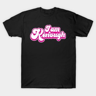 I Am Kenough Curvy 70s Style T-Shirt